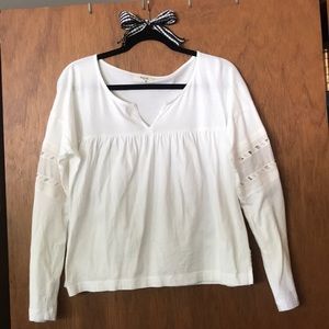 Madewell white shirt